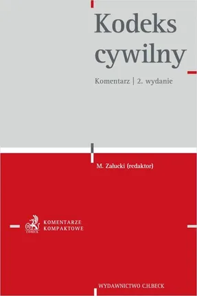 Okładka publikacji: Kodeks Cywilny. Komentarz