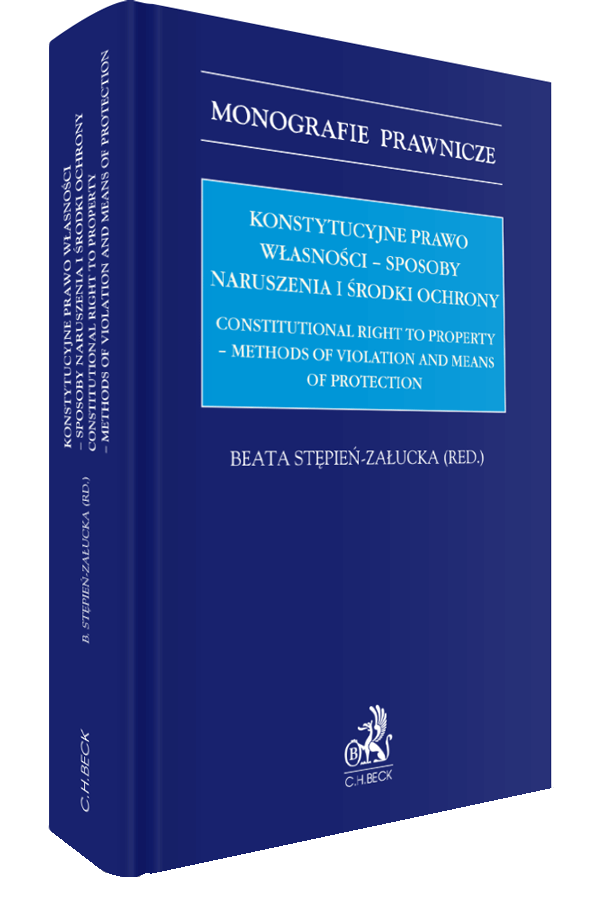 Okładka publikacji: Konstytucyjne prawo własności