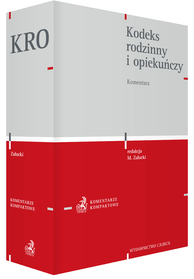 Okładka publikacji: Kodeks Rodzinny i Opiekuńczy. Komentarz